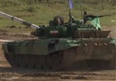 Iran Takes Part at Battle of Tanks Competition in Moscow (+Video)