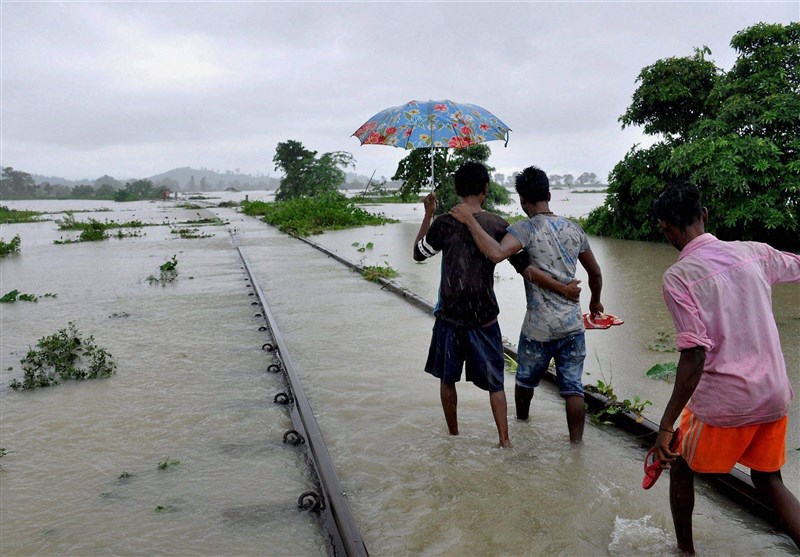 Floods in India&apos;s Assam Force A Million from Their Homes