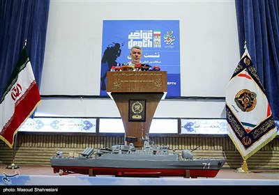 سخنرانی دریادار حسین خانزادی فرمانده نیروی دریایی ارتش