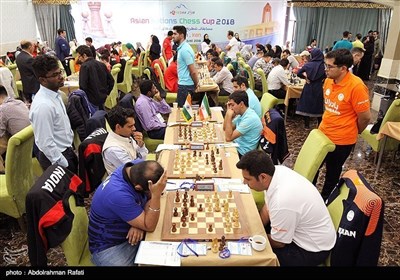 ایران کے شہر ہمدان میں ایشائی شطرنج مقابلوں کی تصاویر