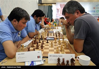 ایران کے شہر ہمدان میں ایشائی شطرنج مقابلوں کی تصاویر