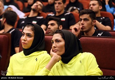 Iran’s Asian Games Squad Attends Ceremony in Tehran