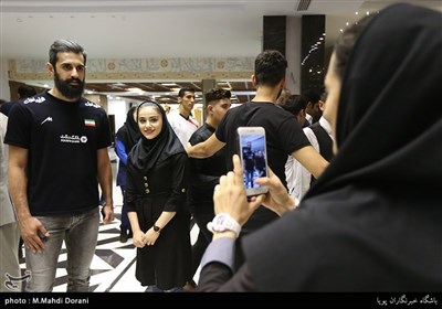 Iran’s Asian Games Squad Attends Ceremony in Tehran