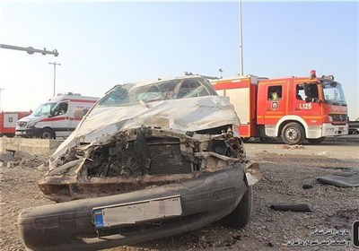 واژگونی پراید در اتوبان کاشان ـ قم با یک کشته و 3 مصدوم‌