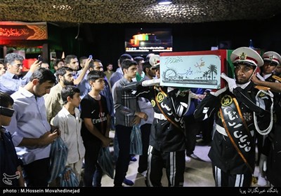 استقبال از 135 شهید تازه تفحص شده در معراج شهدا