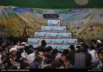 استقبال از 135 شهید تازه تفحص شده در معراج شهدا