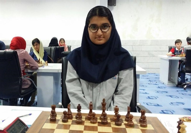 Iranian Girl Alinasab Wins Silver at World Junior Chess