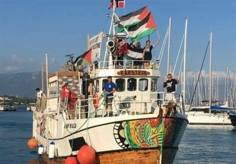 ارتش رژیم صهیونیستی کشتی آزادی را توقیف کرد