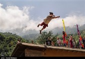 مسابقات پارکور در روستای تاریخی ماسوله