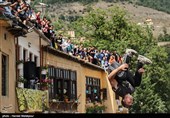 مسابقات پارکور در روستای تاریخی ماسوله