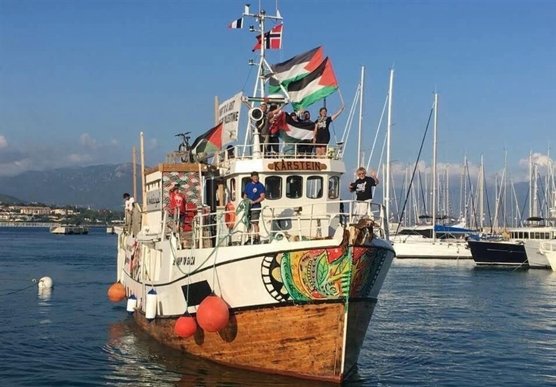 فلسطین|حرکت سومین کشتی شکستن محاصره از غزه؛ فراخوان گروه‌های ملی برای حمایت از الخان الأحمر