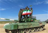 Iranian Tank Crewmen Advance to Semi-Final Round at Army Games