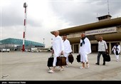 زائران کردستان از فرودگاه همدان عازم سرزمین وحی شدند