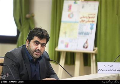 علی ثابت نیا مدیرعامل انجمن موسیقی ایران