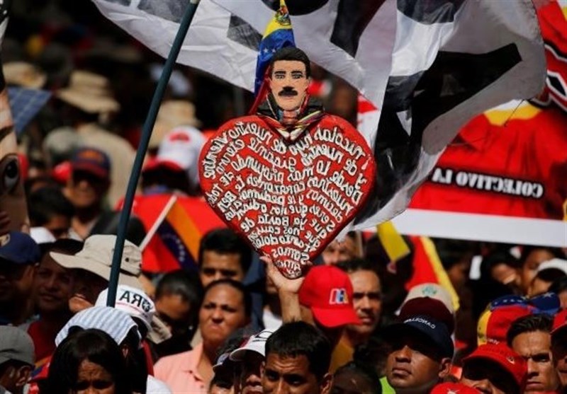 Venezuelans Rally in Support of President Nicolas Maduro after Failed Assassination