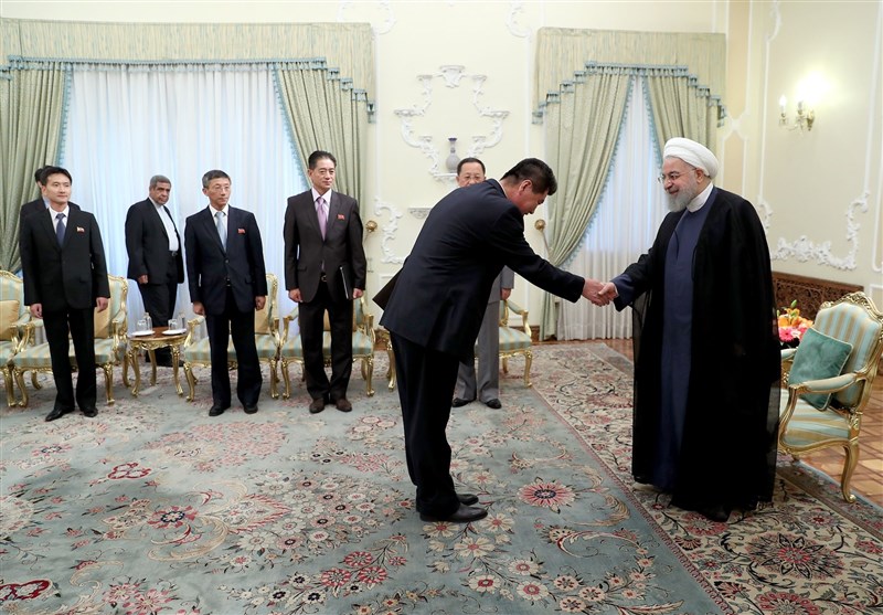 روحانی در دیدار وزیر‌خارجه کره‌شمالی: آمریکا غیر‌قابل اعتماد است/ اراده تهران توسعه مناسبات بین‌المللی است