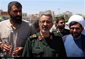 خوزستان| سردار غیب‌پرور از یادمان شهدای عملیات بیت‌المقدس بازدید کرد