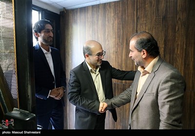بازدید علی اعطا سخنگو و عضو هیات رییسه شورای اسلامی شهر تهران از خبرگزاری تسنیم
