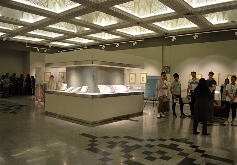 بازدید دانشجویان خارجی از موزه ملک