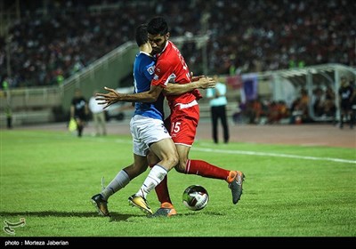 دیدار تیمهای فوتبال استقلال خوزستان و پرسپولیس