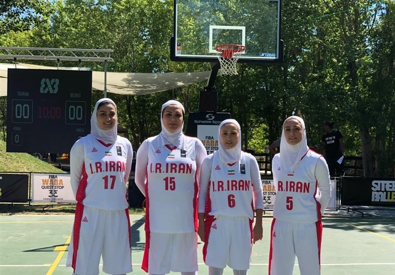 Iranian Women Team Knows Rivals at FIBA 3x3 World Cup