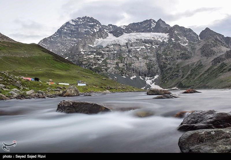 کشمیر رنگ بهار به خود گرفت+تصاویر