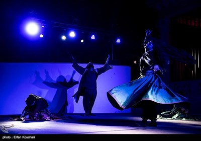 تمرین اپرای حلاج به کارگردانی و خوانندگی پرواز همای و با اجرای گروه مستان