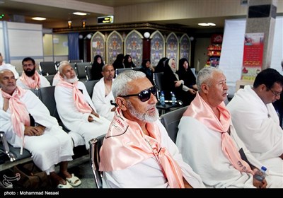 اعزام اولین کاروان حجاج بیت الله الحرام از فرودگاه گرگان