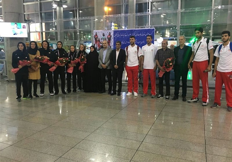 بازگشت تیم بسکتبال سه نفره بانوان به ایران