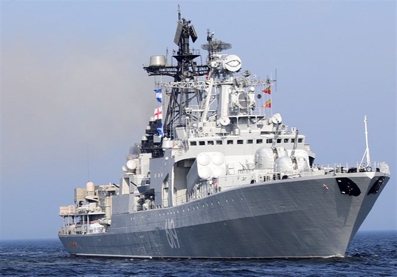 ورود کشتی‌های نظامی ناوگان دریای شمال روسیه به دریای مدیترانه