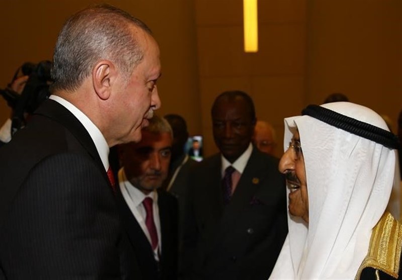 گفت‌وگوی تلفنی اردوغان و امیر کویت