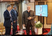 محمدحسین رجبی دوانی پژوهشگر و تاریخدان در مراسم رونمایی از کتاب جهاد کبیر