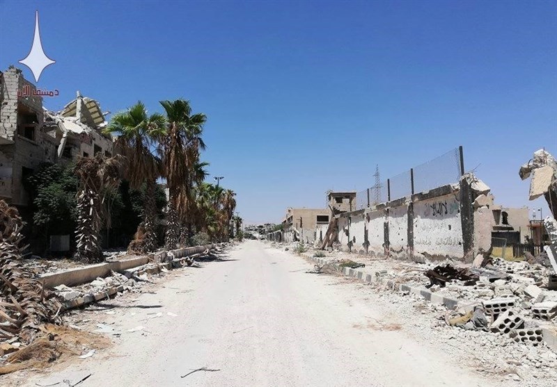 Destruction of Al-Hajar al-Aswad in Damascus