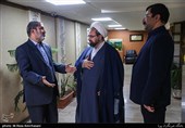 بازدید حجت الاسلام حبیب رضا ارزانی دبیر ستاد عالی کانون‌های فرهنگی و هنری مساجد کشور 