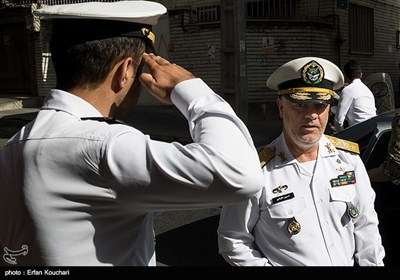 بازدید فرمانده نیروی دریایی ارتش از خبرگزاری تسنیم