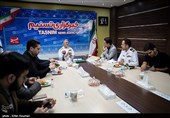 کنفرانس خبری دریادار حسین خانزادی فرمانده نیروی دریایی راهبردی ارتش در خبرگزاری تسنیم