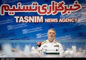 کنفرانس خبری دریادار حسین خانزادی فرمانده نیروی دریایی راهبردی ارتش در خبرگزاری تسنیم