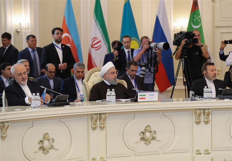 روحانی: امنیت و ثبات از دستاوردهای کنوانسیون رژیم حقوقی دریای خزر است