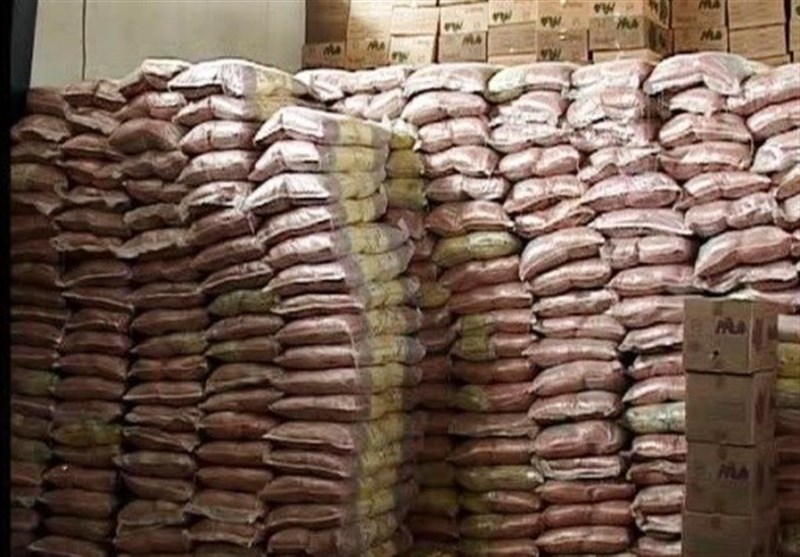 1900 تن برنج احتکار شده در مشهد کشف شد