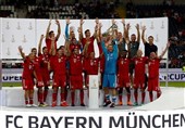 هفتمین قهرمانی بایرن‌مونیخ در سوپر جام آلمان از نگاه تصاویر