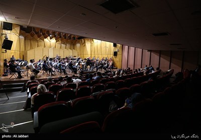 تمرین ارکستر سمفونیک تهران 