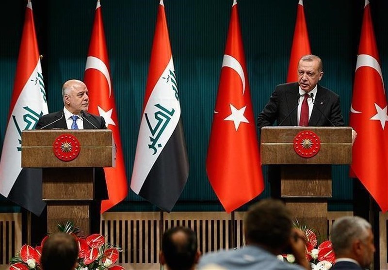 دیدار العبادی با اردوغان؛ خاک عراق برای حمله به همسایگان استفاده نمی‌شود