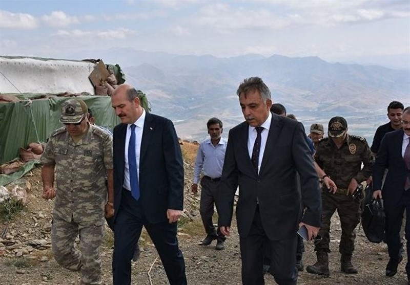 وزیر کشور ترکیه: اطلاع دقیقی از تعداد و وضعیت نیروهای پ.ک.ک در داخل داریم
