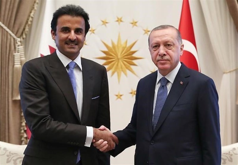 رسالة جدیدة من أمیر قطر إلى أردوغان