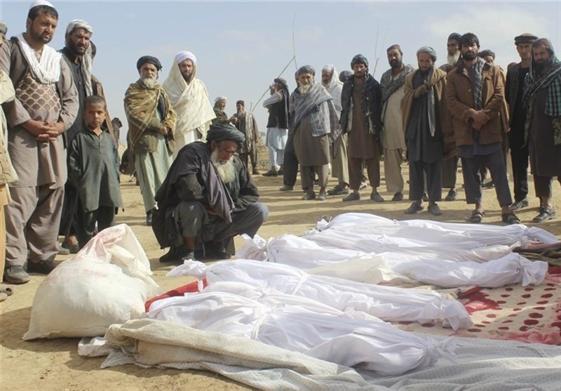 کشته شدن 30 غیرنظامی در حمله هوایی آمریکا در غرب افغانستان