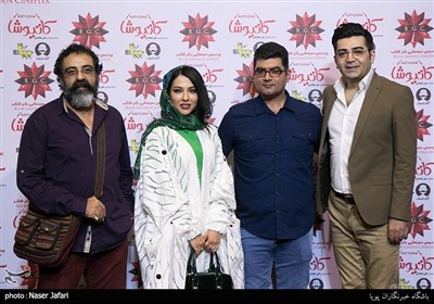 فرزاد حسنی ،علی عطشانی ،لیلا اوتادی و جواد یحیوی در اکران خصوصی فیلم سینمایی کاتیوشا