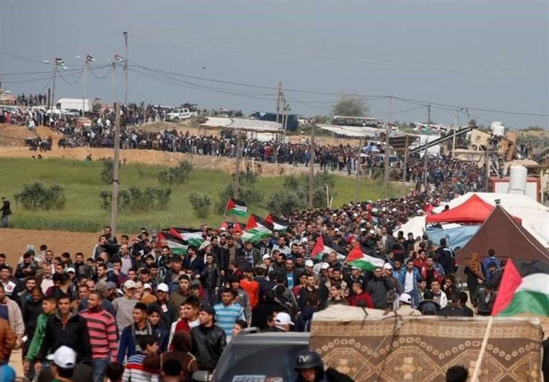 فلسطین| آماده شدن غزه برای راهپیمایی بازگشت؛ یورش نظامیان صهیونیست به شهرک سبسطیه