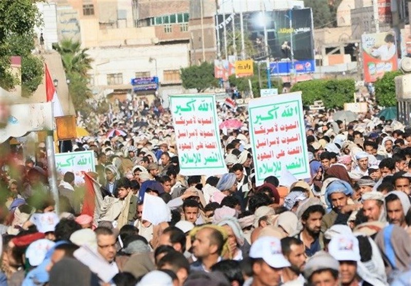 صنعاء تستعد لمسیرة ضد أمریکا والسعودیة