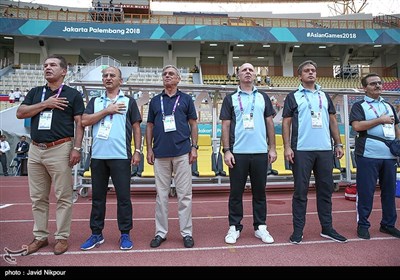 دیدار تیمهای ملی امید ایران و کره شمالی -بازیهای آسیایی 2018