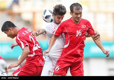 دیدار تیم‌های ملی امید ایران و کره شمالی - بازی‌های آسیایی 2018